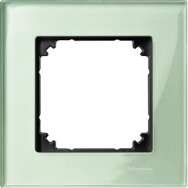 Merten Single frame, M-Elegance Glass, Emerald green-3606485111414