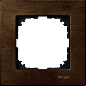 Wooden frame, single, Walnut, M-Elegance-3606485111667