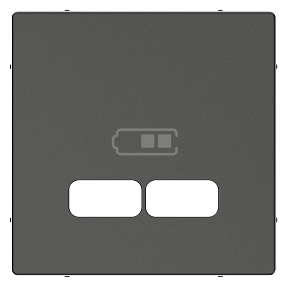 Merten Sis-M USB Prz Tuş Kapağı Antrasit-3606480996337