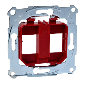 Support Plates for Modular Jack Connector, Red-3606480309588