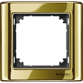 M-Star frame, Single, polished brass/anthracite-3606485096865
