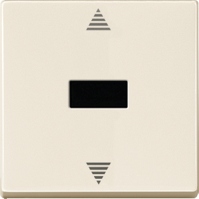 Kızılötesi alıcı ve sensör bağlantılı kör basma düğmesi, beyaz, System M-3606485009803