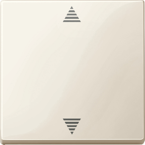 Sensör bağlantılı kör basma düğmesi, beyaz, parlak, System M-3606485104812