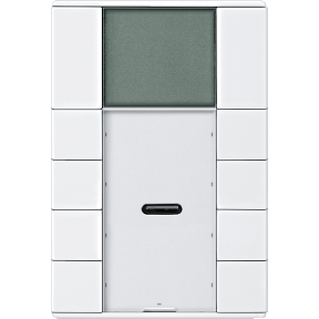 Knx Oda Sıcaklık Kontrol Üniteli P-B, 4-G Plus, Kutup Beyazı, Parlak, Sistem-D-3606480210891
