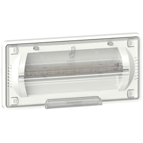 EXIWAY ONE 8W 2H NON-M. 100LM LED ACTIVA - Luminaire Exiway 1 Hour, 100 lm, continuous, IP65, Transparent, LED, Activa-3606480518836