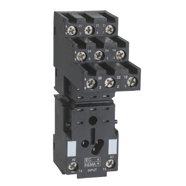 RXM 3 pole relay socket -3389119404273