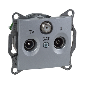 Sedna - Tv-R-Sat Intermediate Output - 4Db Frameless Aluminum-8690495039658