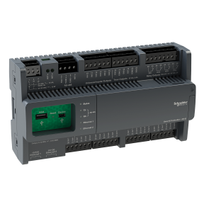 SpaceLogic automation server, AS-B-36HL, 36 I/O points, manual override, display-3606481138262