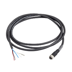 Canopen Bus Connection Cable - Straight - M12-A Female-Wire - 10M-3595864098425