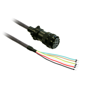 servo motor BCH16 power cable, 6G2.0, 20M, shielded, MIL, Brake-3606489719319