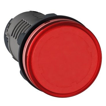 Harmony XA2 Signal Lamp with Red LED 220V AC Ø22 -3606480989124