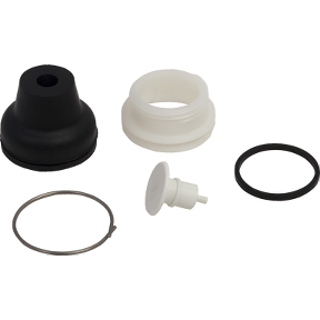 Cap with Protective Cover for Button Xac-B - White - 16 Mm, -25..+70 °C-3389110640922