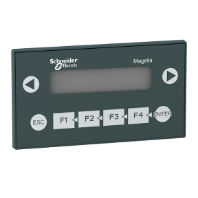 Small Panel with Touch and Keypad - Alphanumeric Display - Green - 5 V-3389110379921