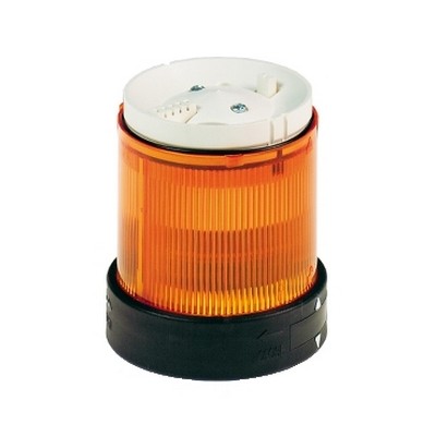 Ø 70 mm ışıklı kolon - yanıp sönen - turuncu - 24 V-3389110144789