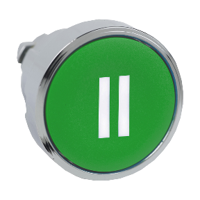 Yeşil Sıva Altı Basmalı Düğme Başlığı Ø22 Yaylı Dönüş "Iı"-3389110887525
