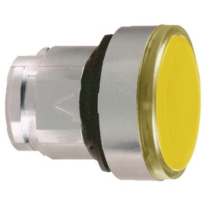 Entegre LED için turuncu ışıklı yaylı buton başlığı Ø22 itme-itme-3389110122718