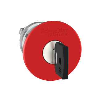 red Ø40 Emergency stop, with head Ø22 trigger and latching key-3389110123005