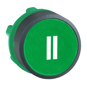 Yeşil Sıva Altı Basmalı Düğme Başlığı Ø22 Yaylı Dönüş "Iı"-3389110904635