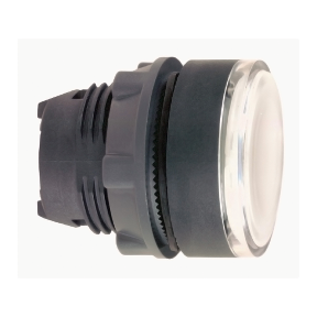 White Recessed Illuminated Push Button Head For Integrated Led Ø22 Push-Push-3389110137682