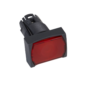 Red Dikdrt Recessed Illuminated Basm Button Head For Integrated Led Ø16 Latching-3389110776270