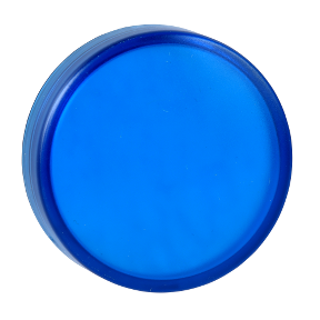 Blue Flat Lens For Ba9S Bulb Circular Pilot Light Ø22-3389110099843