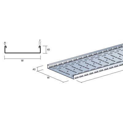 Perforated Type Cable Tray