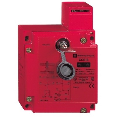 Metal Safety Switch Xcse - 1Nk+2Na - Slow Breaker - 2 Input Tapped Pg 13- 24V-3389110719536