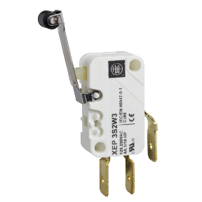 Miniature Limit Switch - Roller Lever - 4.8 Mm Cable Clip Labels-3389110299953