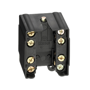 Limit Switch Contact Block Xesp - 2 C/O Snap Action, Stepped - Gold Plated-3389118129061