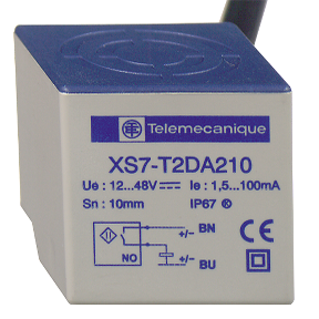 Inductive Sensor Xs8 40X40X40 - Plastic - Sn20Mm - 12..48Vdc - Cable 2M-3389110157765