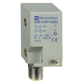 Inductive Sensor Xse 26X26X45 - Brass - Sn10Mm - 12..48Vdc - M12-3389110555202