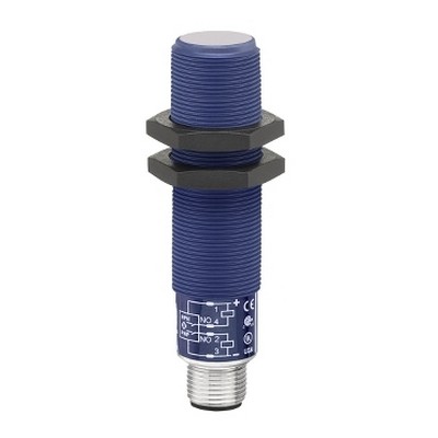 Ultrasonic Sensor Cylinder M18 - Sn 0.15 M - 2Na - M12 Connector-3389110277531