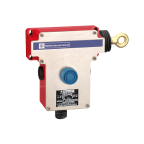 Emergency Stop Release Wire Switch - Reset by Push Button with Protective Cover - 1Nk+1Na-3389118031043