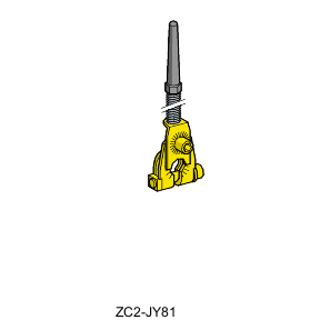 Limit Switch Lever Zc2Jy - Spring Lever with Thermoplastic Tip - -40..70 ° C-3389110323665